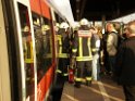 Feuer in Toilette des S-Bahn Zug Koeln Kalk Trimbornstr  P09